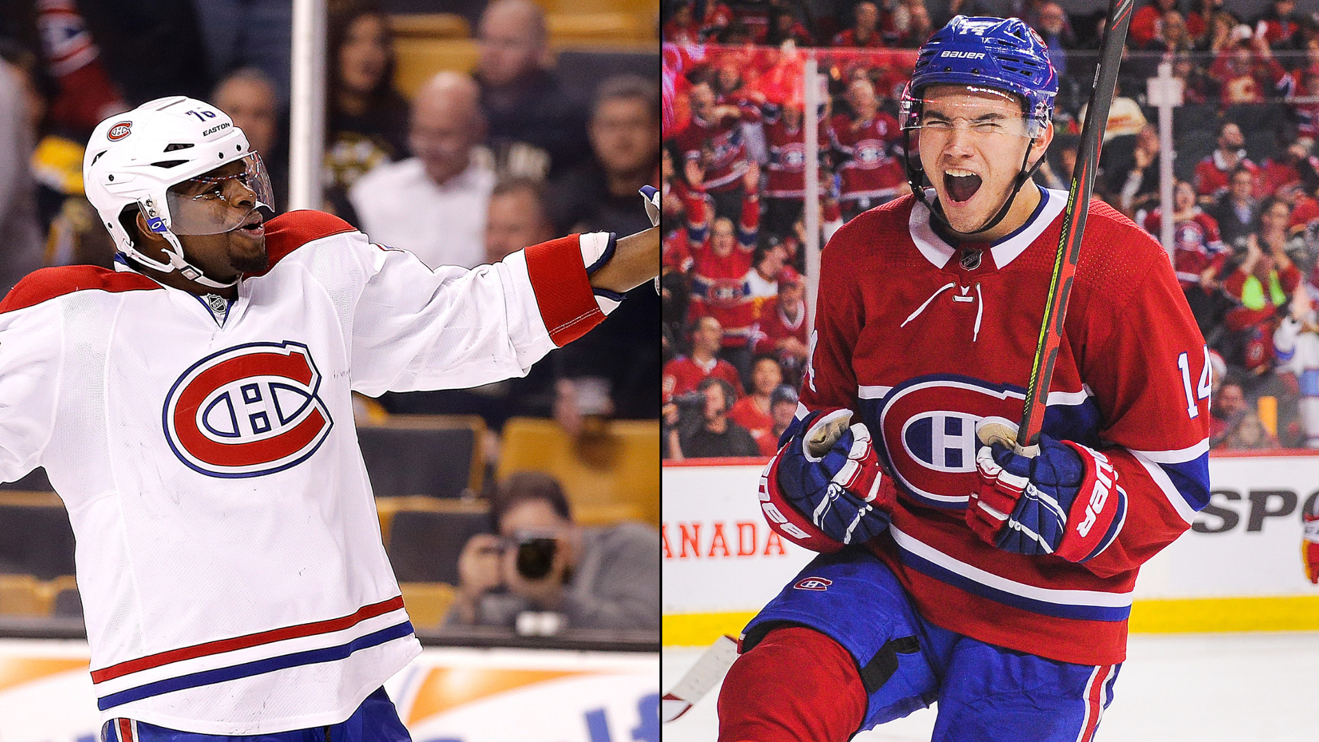 P.K. Subban et Nick Suzuki