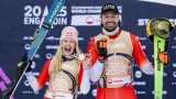 Fanny Smith et Ryan Regez