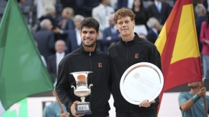 Alcaraz champion à Rome aux dépens de Sinner