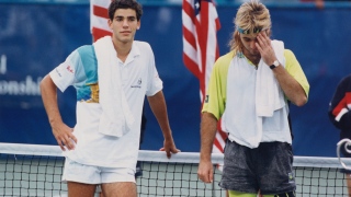 Pete Sampras et Andre Agassi